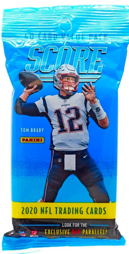 2020 Score Football Fat Pack Value Pack Personal Break! 40 cards! Burrow Herbert Love Hurts RC?