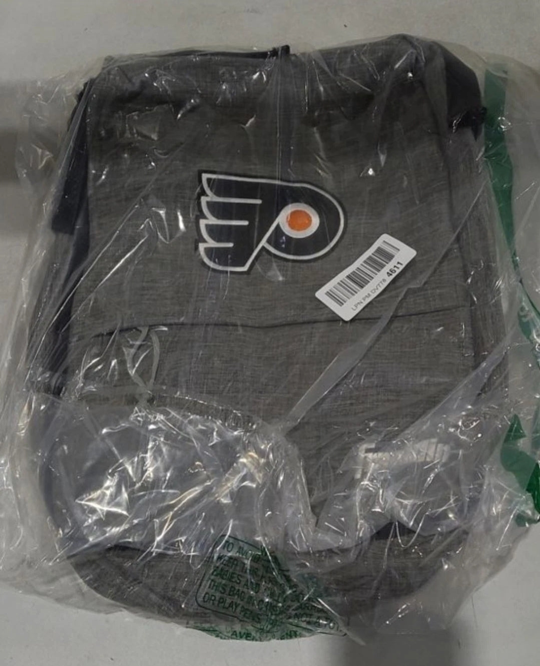 Philadelphia Flyers Franklin Sports NHL Street Backpack Bag Embroidered One Size