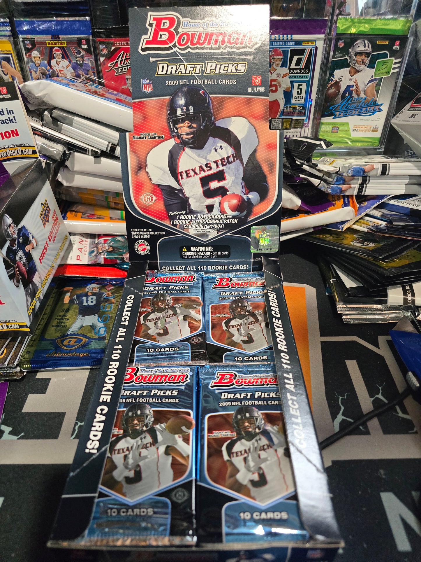 2009 Bowman Draft Picks Hobby Football Pack! Stafford Rookie Year!