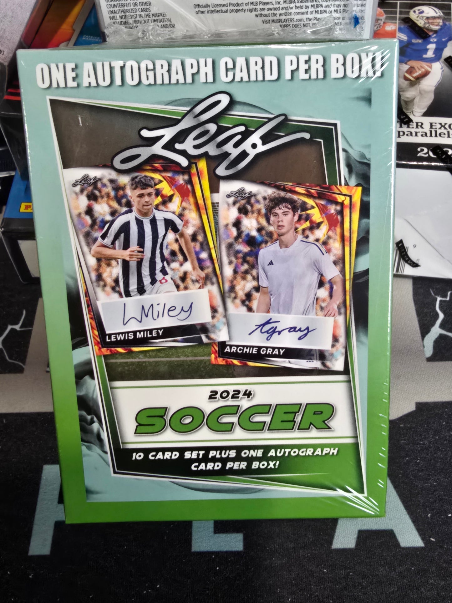 ONE AUTO! 2024 Leaf Soccer Blaster Box - 1 Autographed card guaranteed