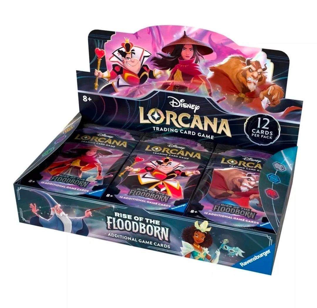 Disney Lorcana Rise of the Floodborn Booster Box - 24 packs!