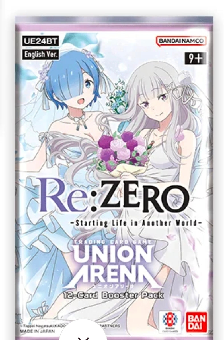 Re:Zero English Arena Booster Pack Bandai/Namco