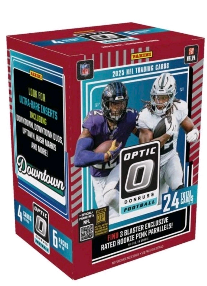 2025 Donruss Optic Football Blaster Box