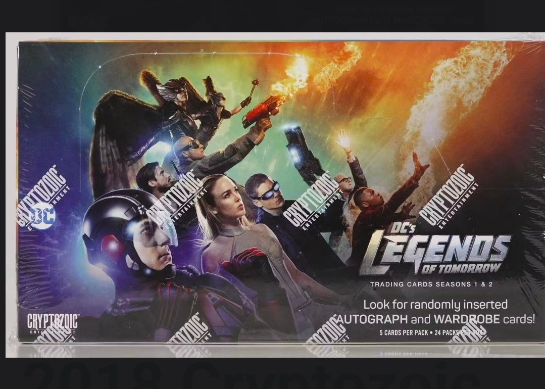 ONE AUTO! 2018 Cryptozoic DC's Legends of Tomorrow Season 1 & 2 Hobby Box