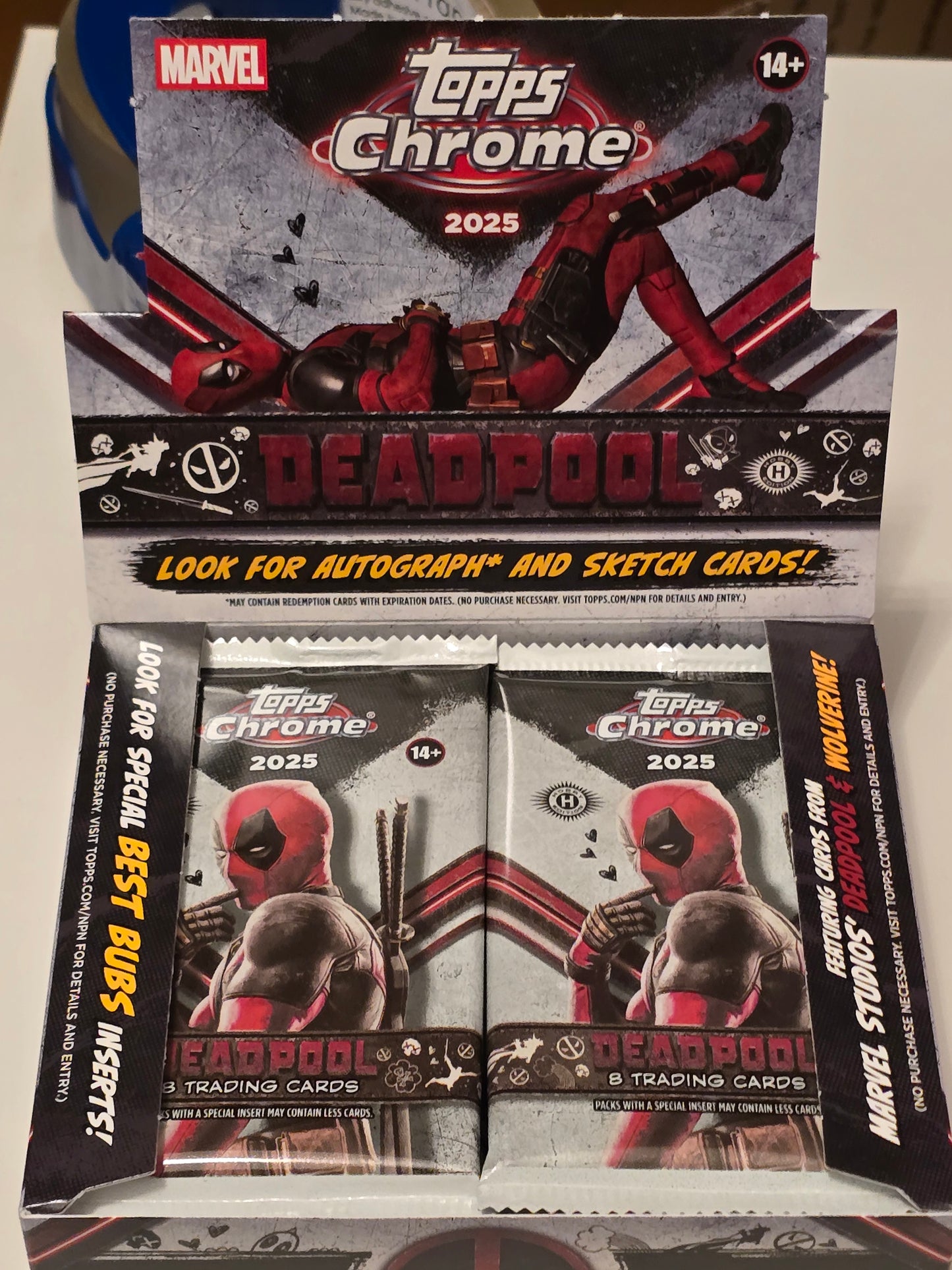 Marvel Deadpool Chrome Hobby Pack