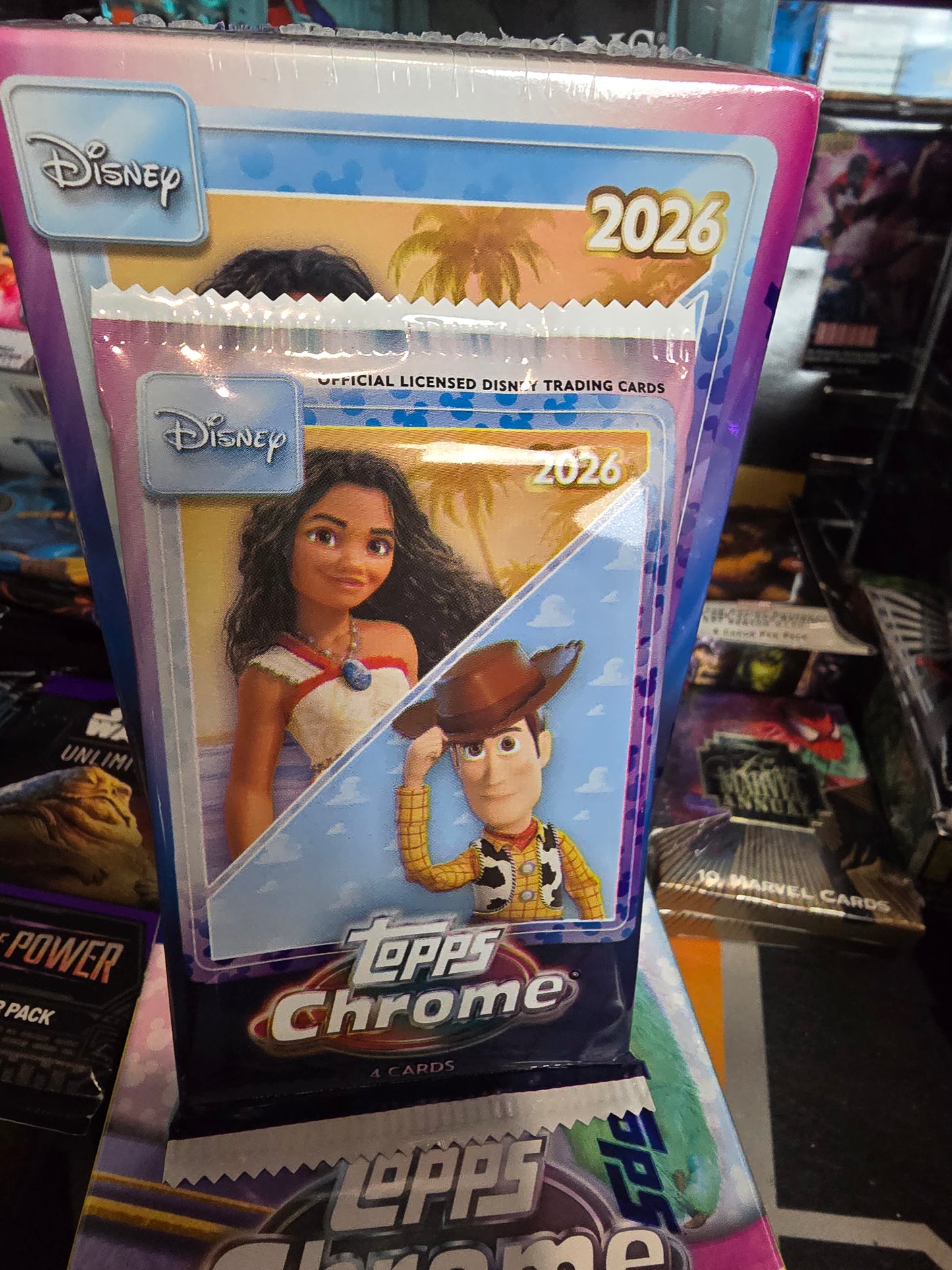 2026 Topps Chrome Disney Blaster Pack
