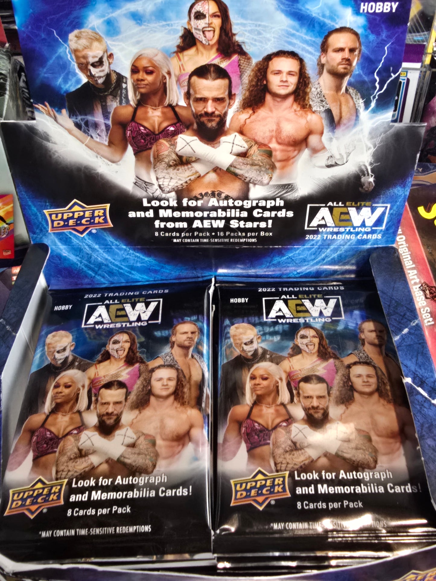 2022 AEW Metal Universe Wrestling HOBBY PACK
