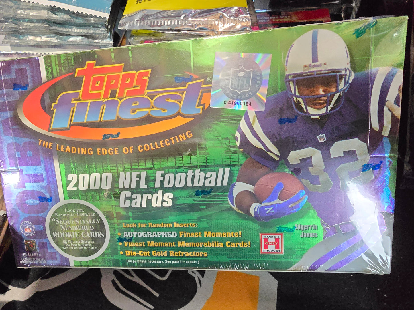 2000 Topps Finest Football Hobby Box