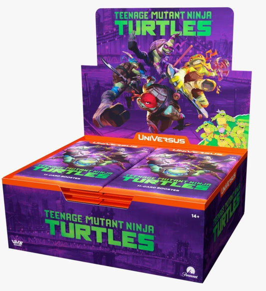 Universus Teenage Mutant Ninja Turtles TMNT Trading Card Game Booster Pack!