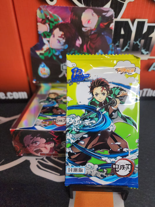 Demon Slayer Kimetsu no Yaiba Ser 2 TCG  Booster Pack CCG Personal Break Tanjiro!