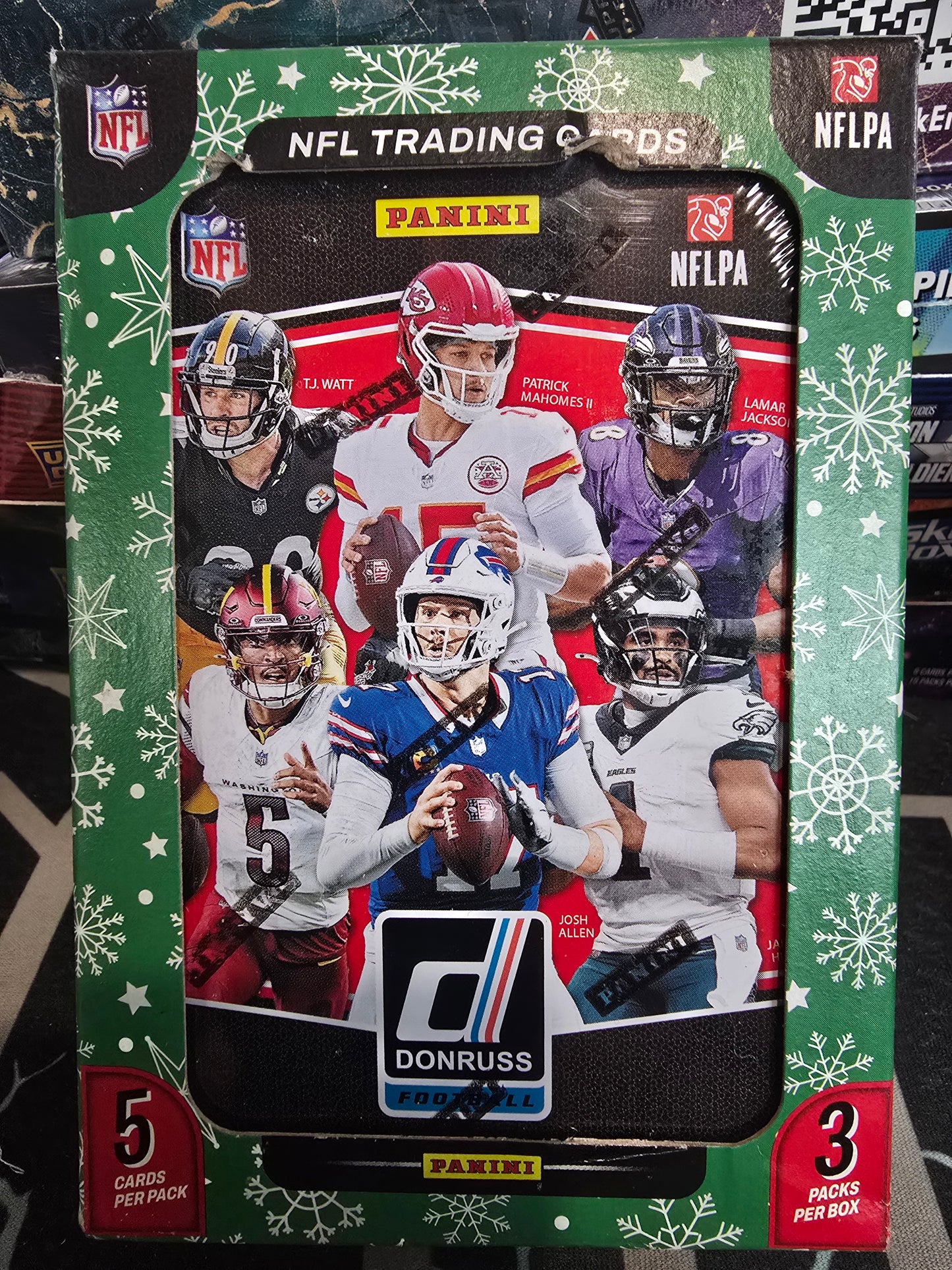 2025 Donruss Football Holiday Tin