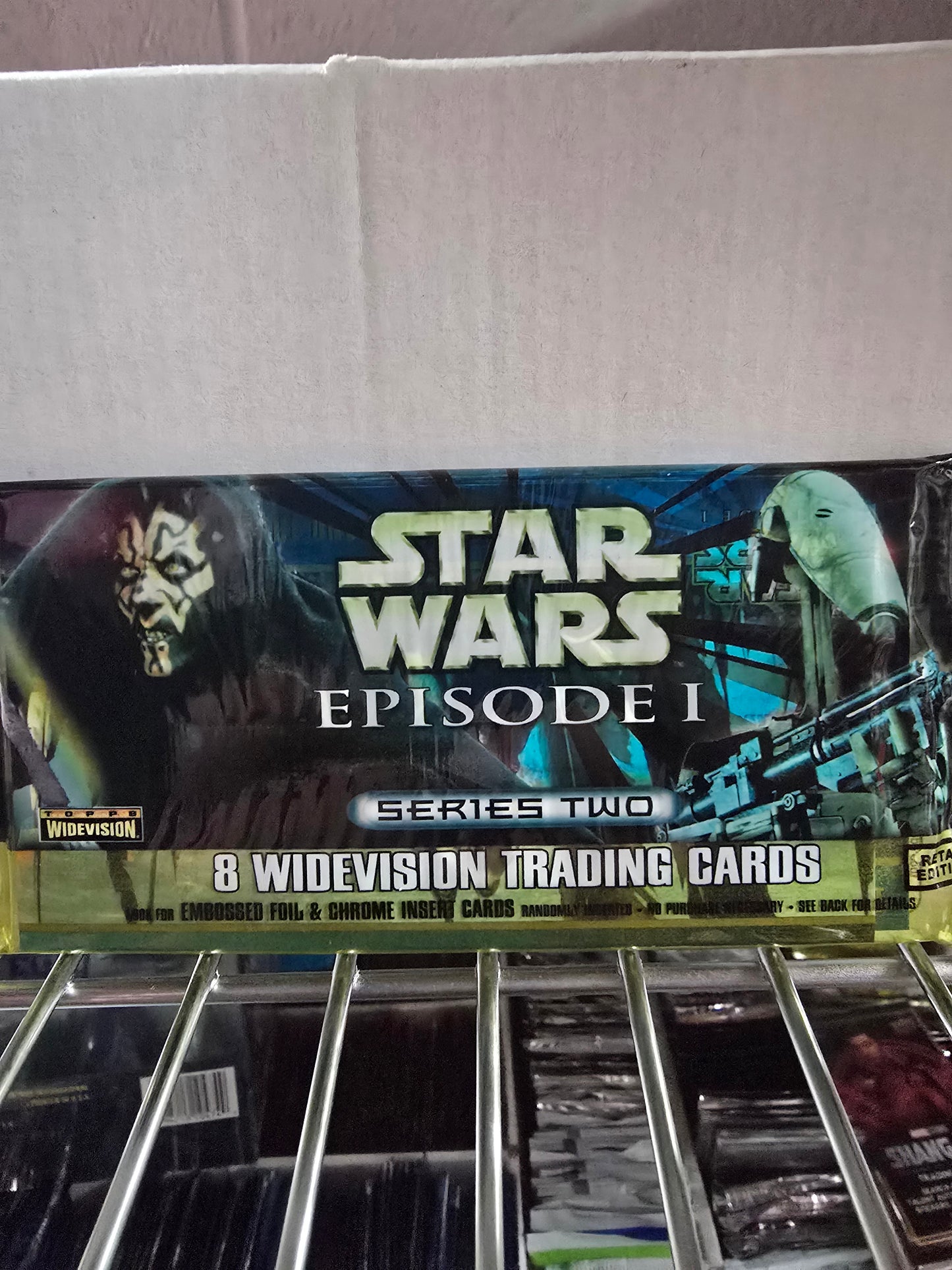 Topps Widevision Star Wars Episode I The Phantom Menace Series 2 Hobby Pack