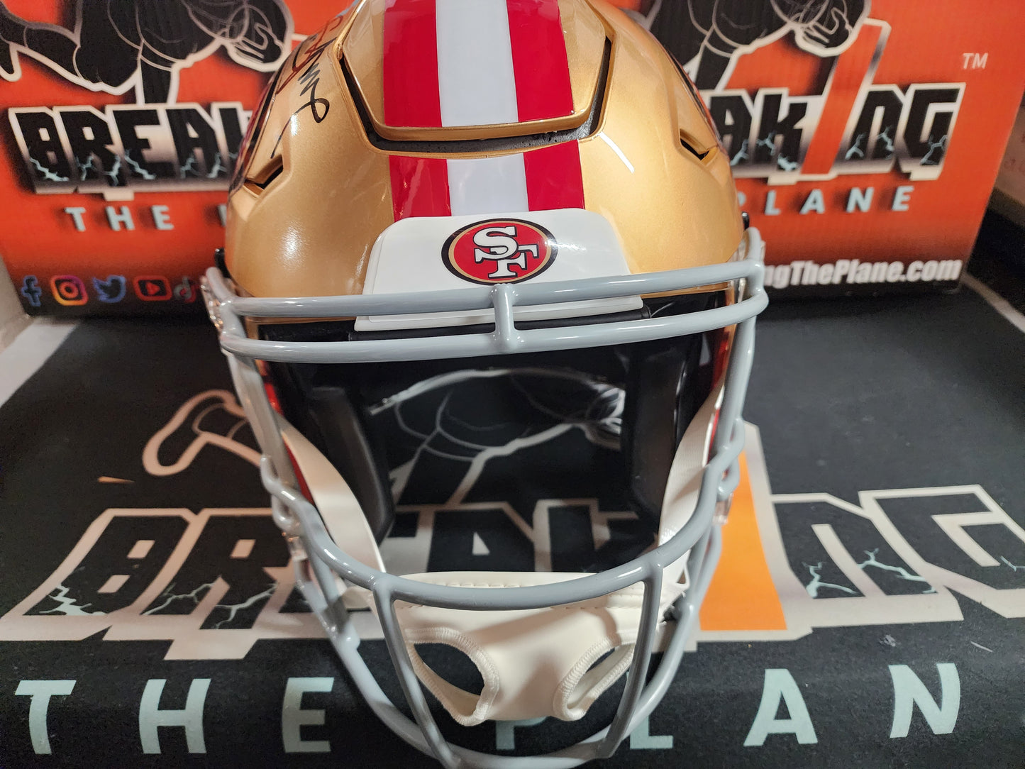 Steve Young Autographed 49ers Speed Flex DRIP Full Size Helmet Radtke COA
