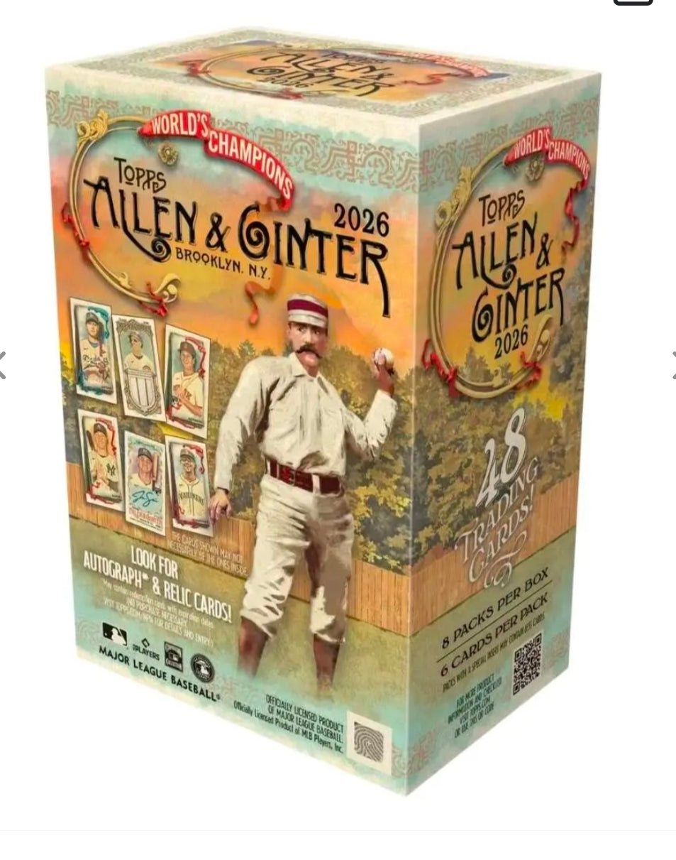 2026 Topps Allen & Ginter Baseball Blaster Box
