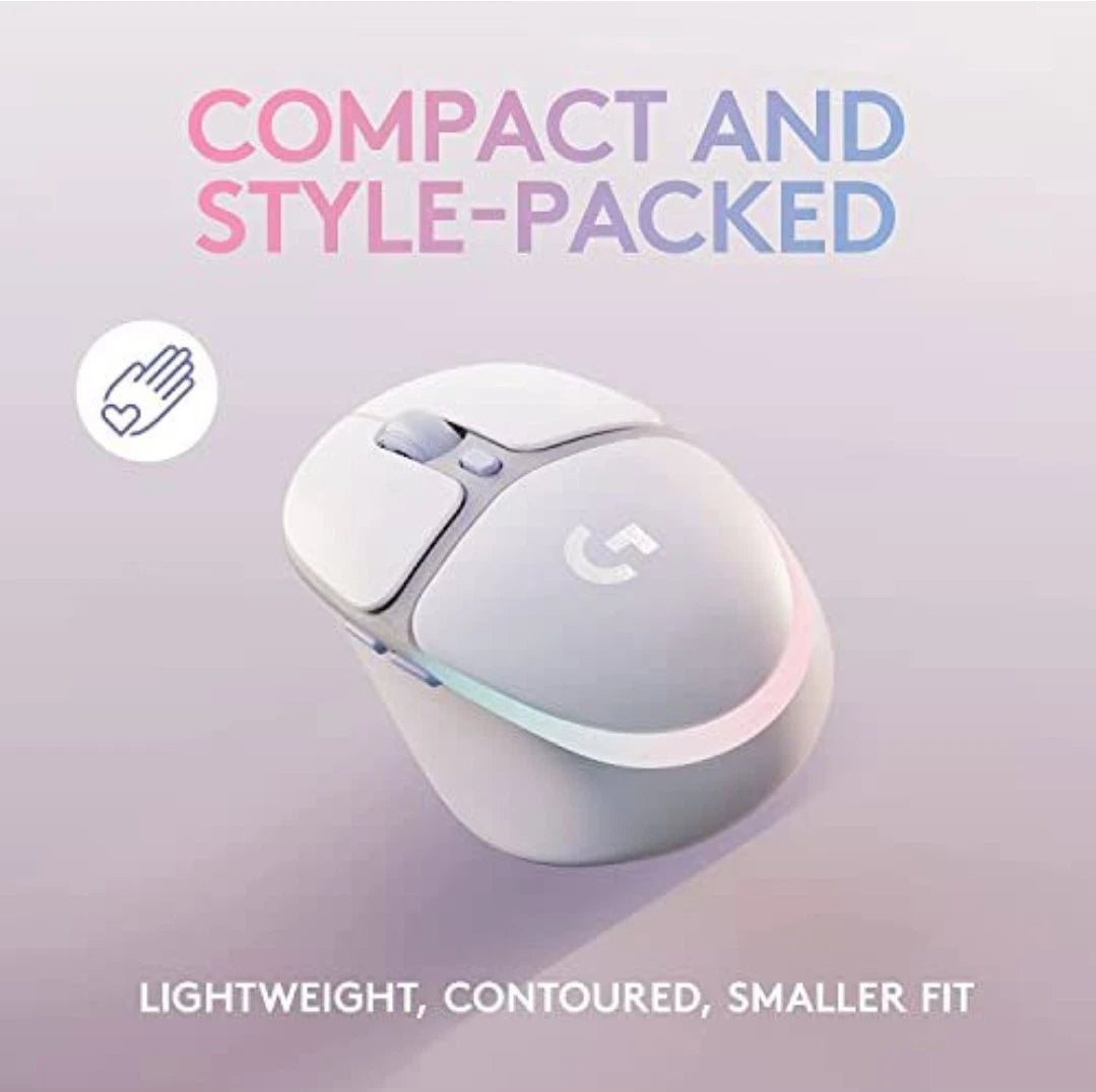 Logitech G705 Wireless Gaming Mouse, Customizable LIGHTSYNC RGB Bluetooth Mac PC