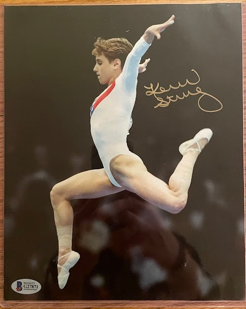 Kerri Strug Autographed 8x10 Photo Beckett COA Gymnastics