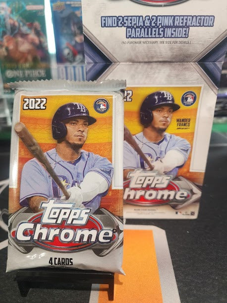 2022 Topps Chrome Baseball Pack Personal Break