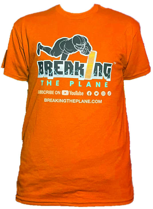 Breaking The Plane Orange T-Shirt