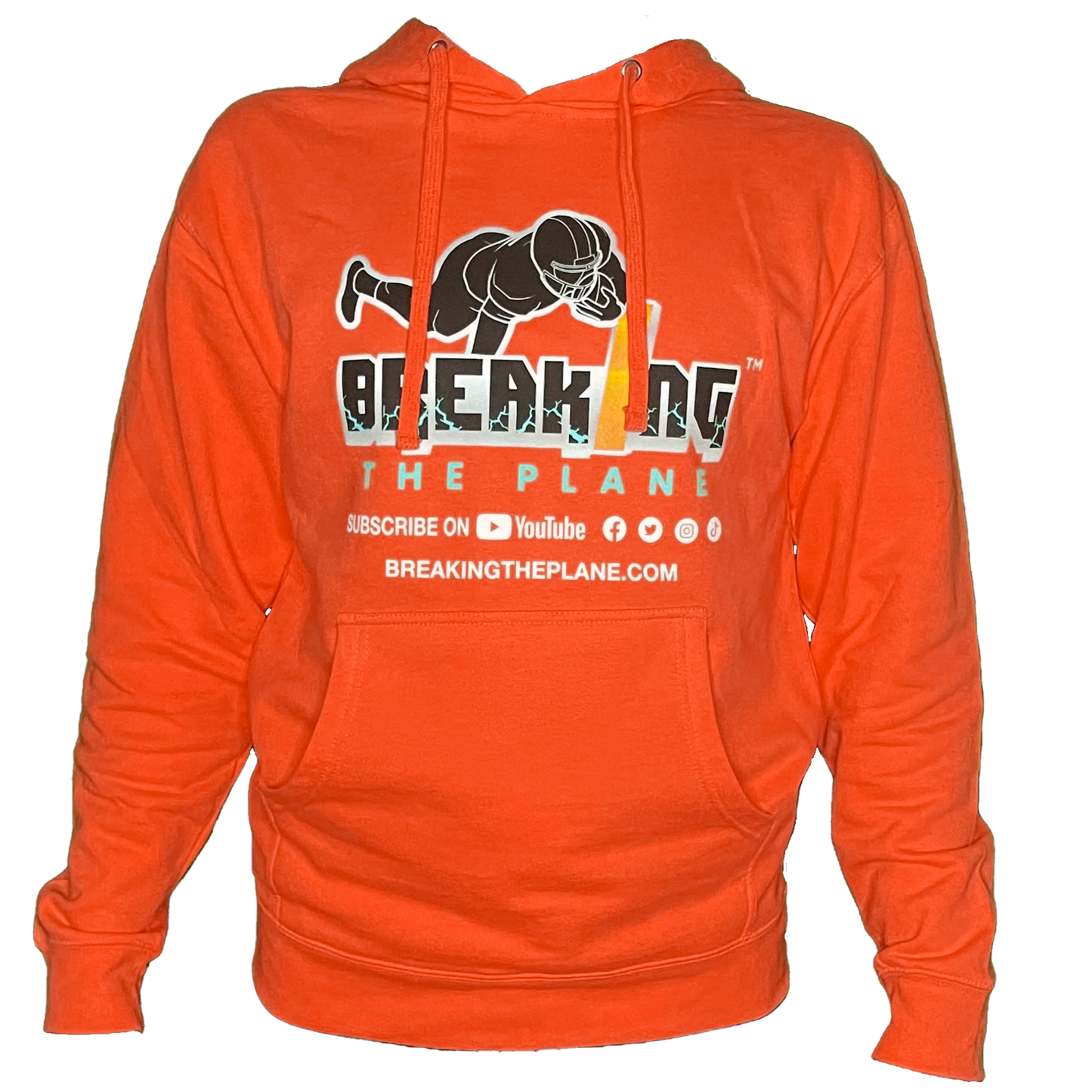 Breaking The Plane Orange Hoodie