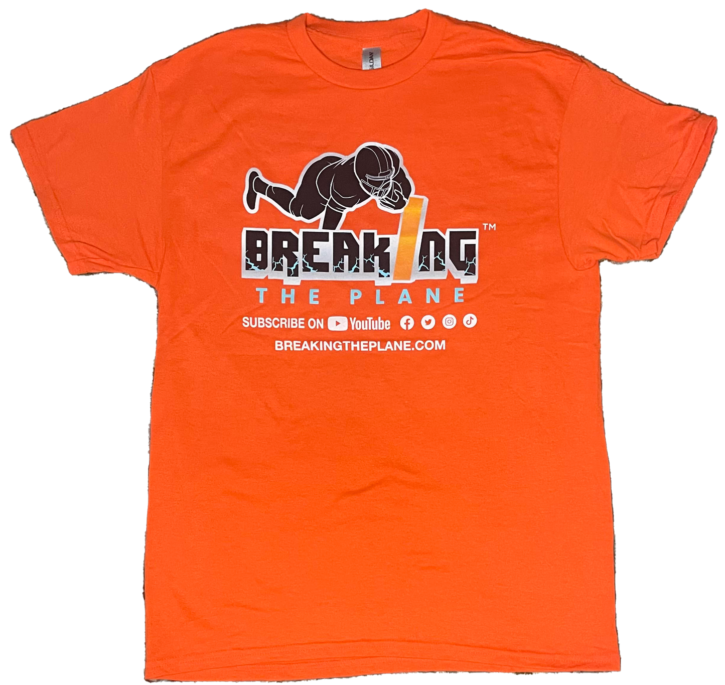Breaking The Plane Orange T-Shirt