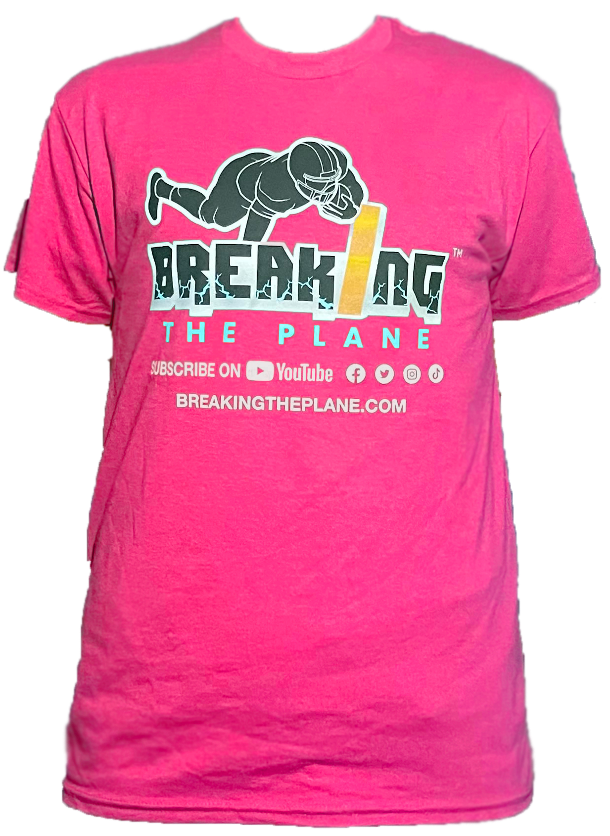 Breaking The Plane Pink T-Shirt