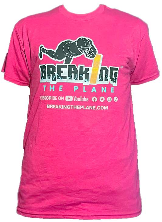 Breaking The Plane Pink T-Shirt