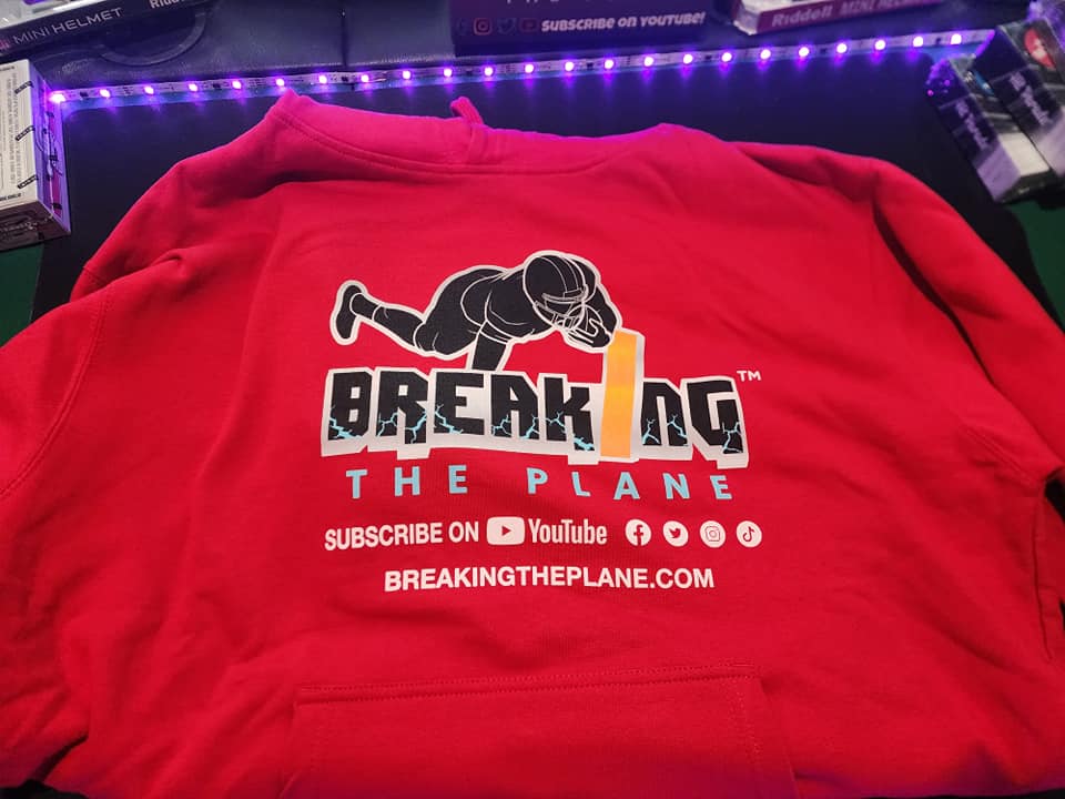 Breaking The Plane Red Hoodie