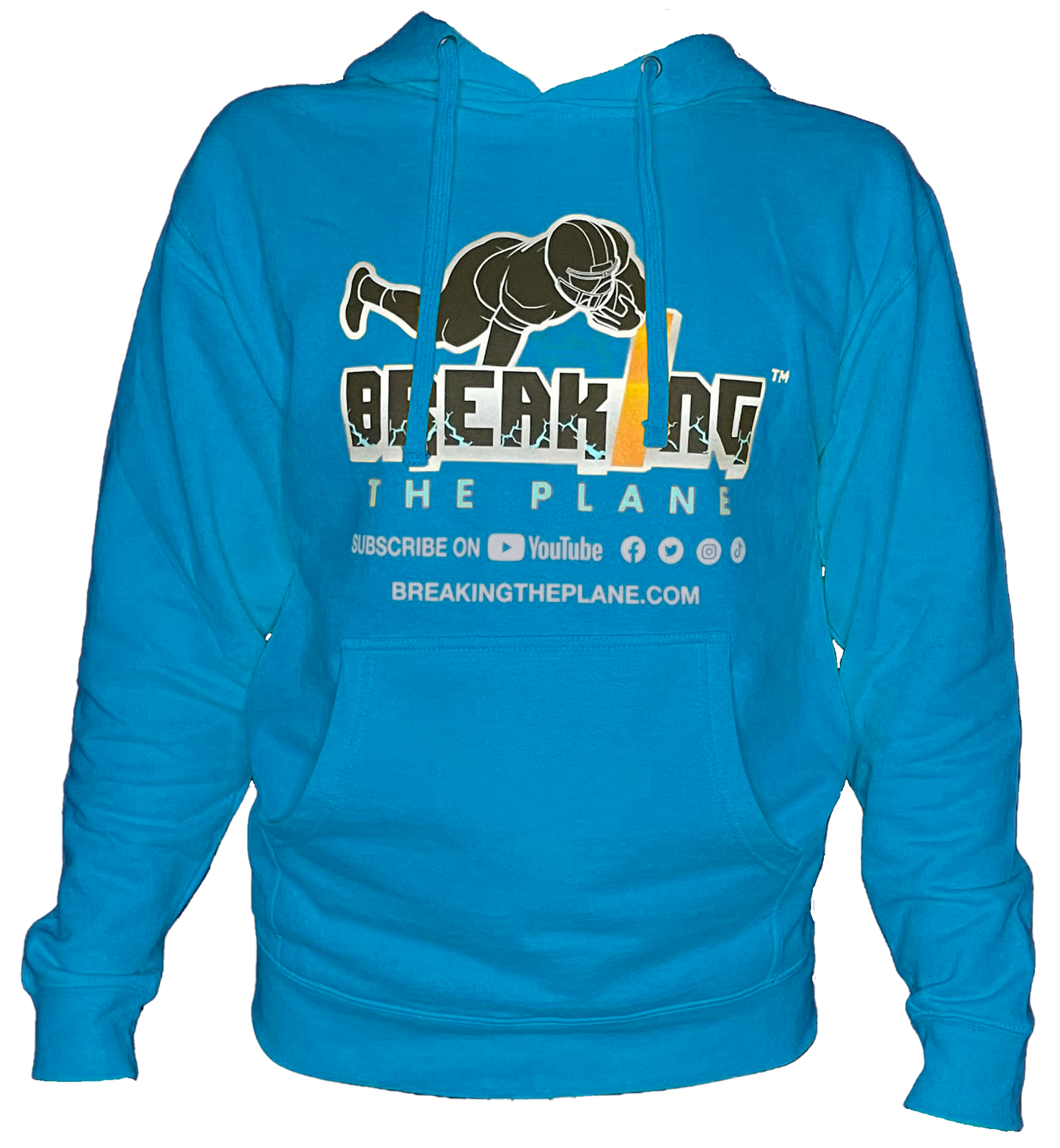 Breaking The Plane Sapphire Hoodie