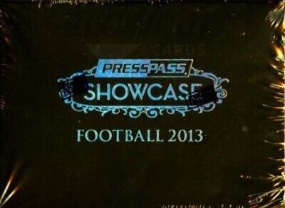 2013 Panini Showcase Football Hobby Box
