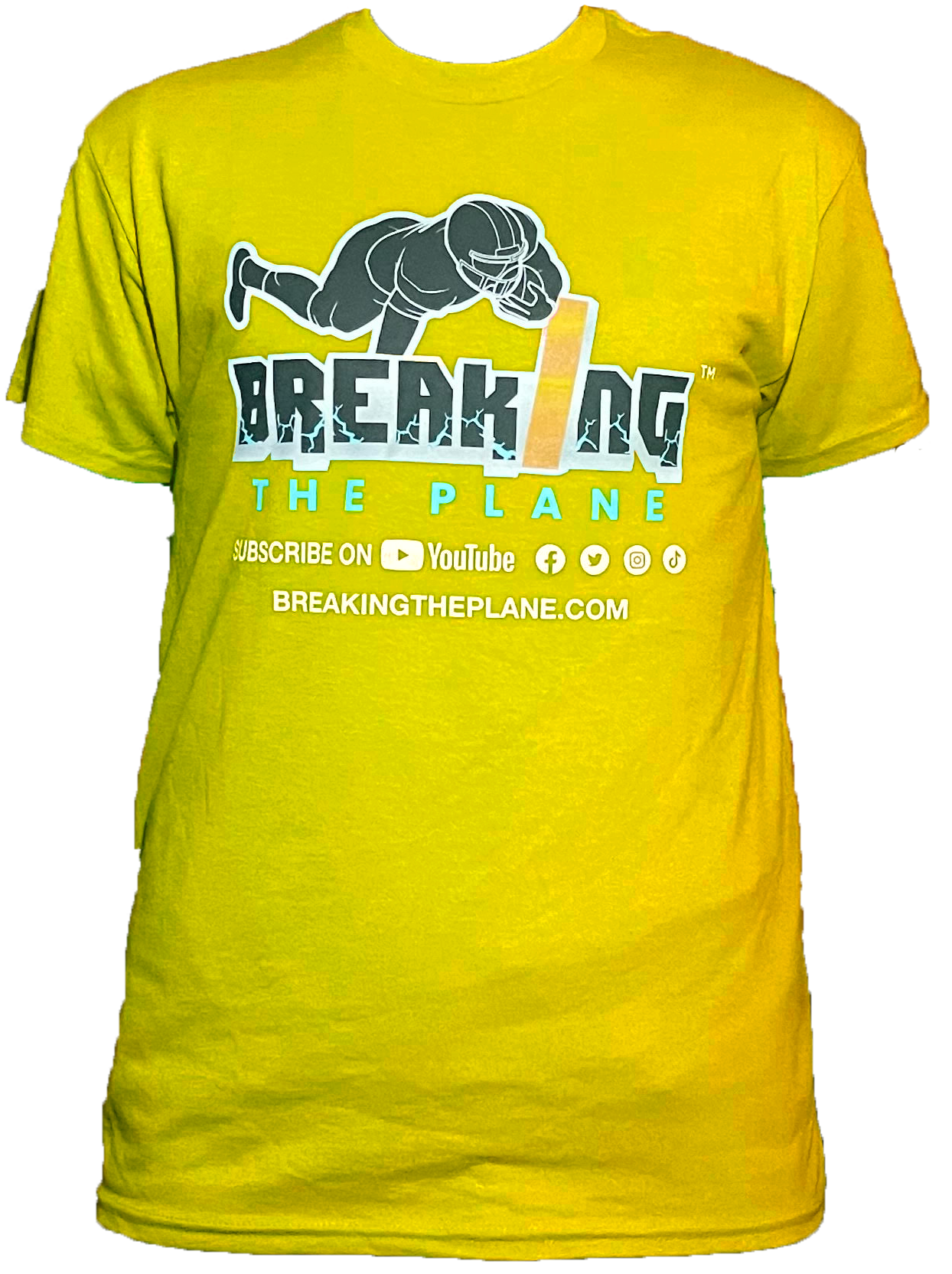Breaking The Plane Gold T-Shirt