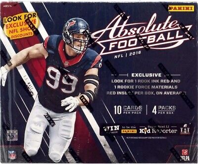 2016 Panini Absolute Football Mega Box