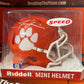 Isaiah Simmons Autographed Clemson Mini Helmet with Beckett COA Broncos