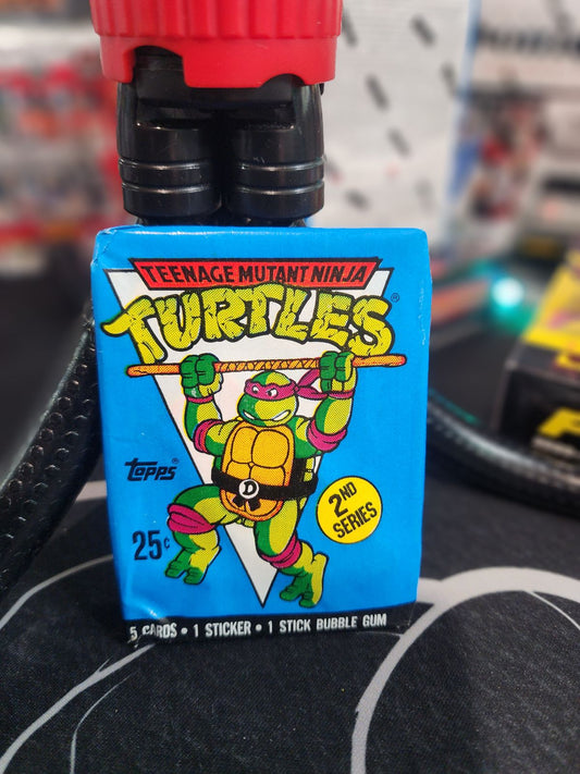 1990 Teenage Mutant Ninja Turtles TMNT Series 2 Pack Personal Personal Break (Don't eat the gum lol!)