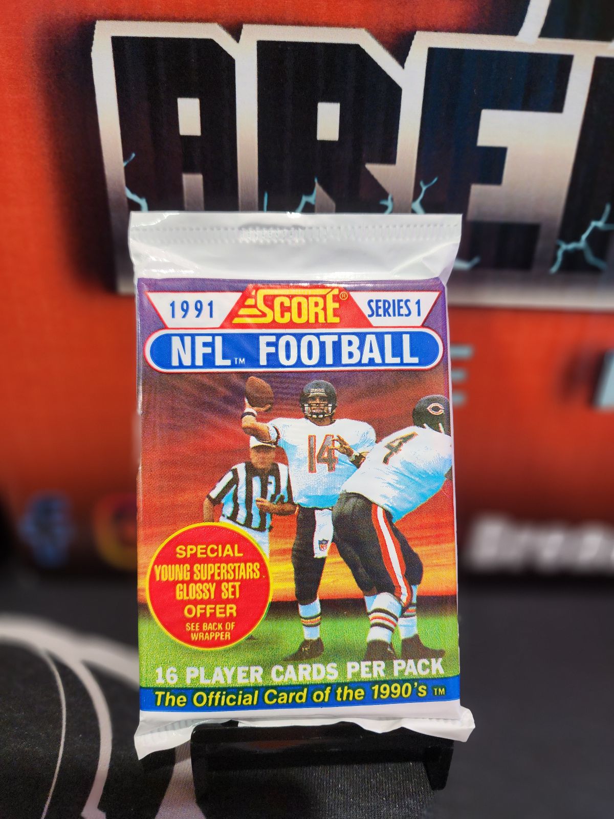 1991 Score Football Pack Personal Break! 16 cards!