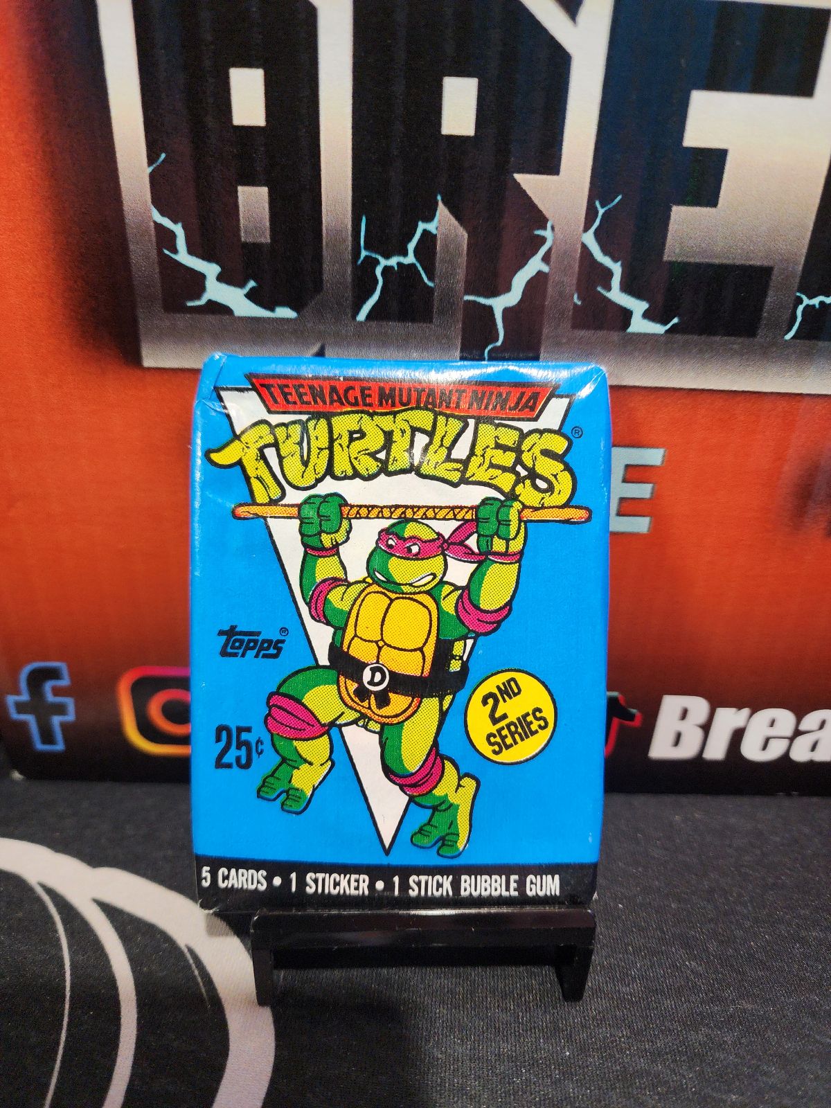 1990 Teenage Mutant Ninja Turtles TMNT Series 2 Pack Personal Personal Break (Don't eat the gum lol!)