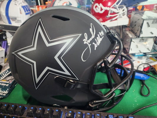 Herschel Walker Auto Cowboys ECLIPSE Full Size Helmet Beckett COA