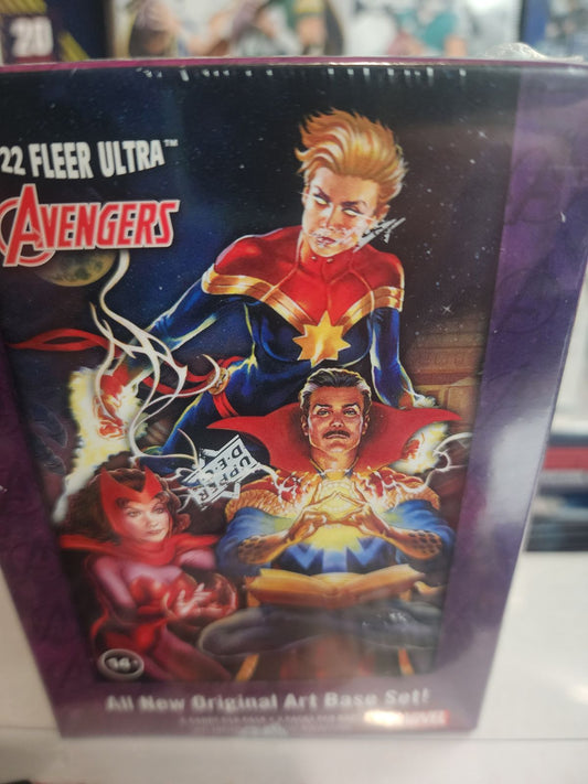 Fleer Ultra 2022 Marvel Avengers Blaster Box Personal Break! Chase Original Art and Universe Power Supreme Cards!
