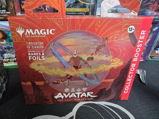 Avatar The Last Airbender Collector Booster Pack Box