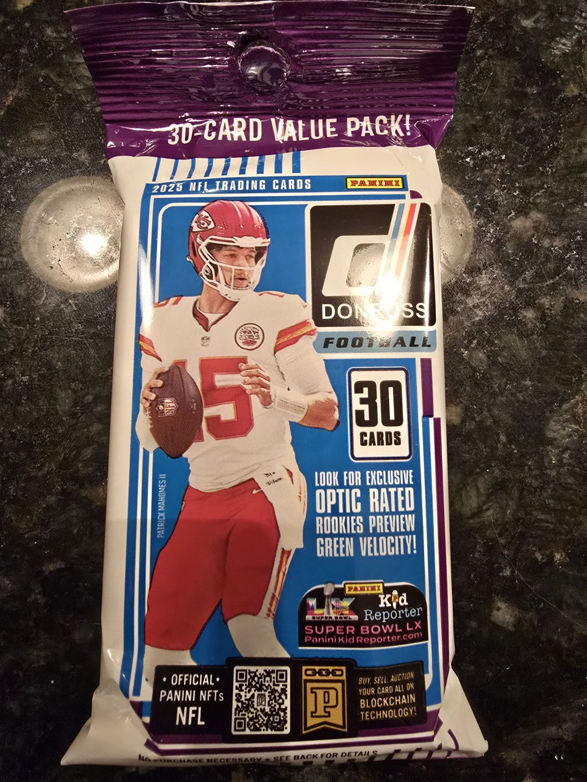 2025 Donruss Football 30-card Fat Pack!