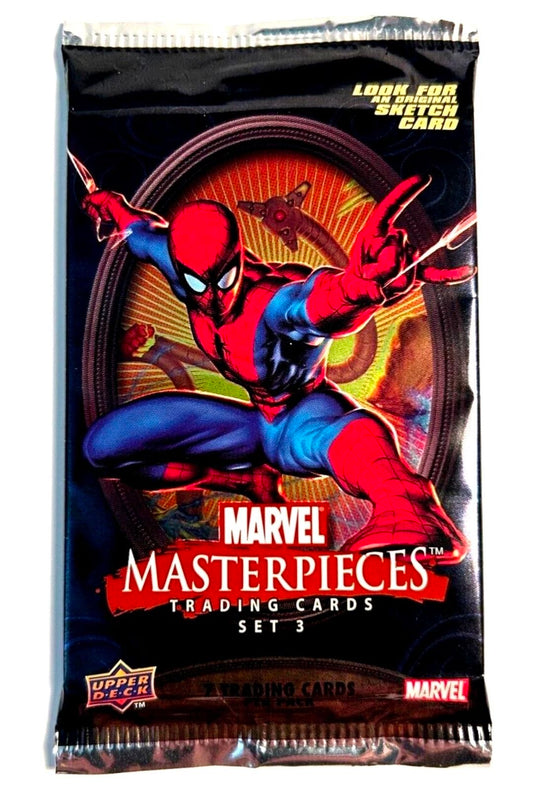 2007 Marvel Masterpieces Set 3 Hobby Pack
