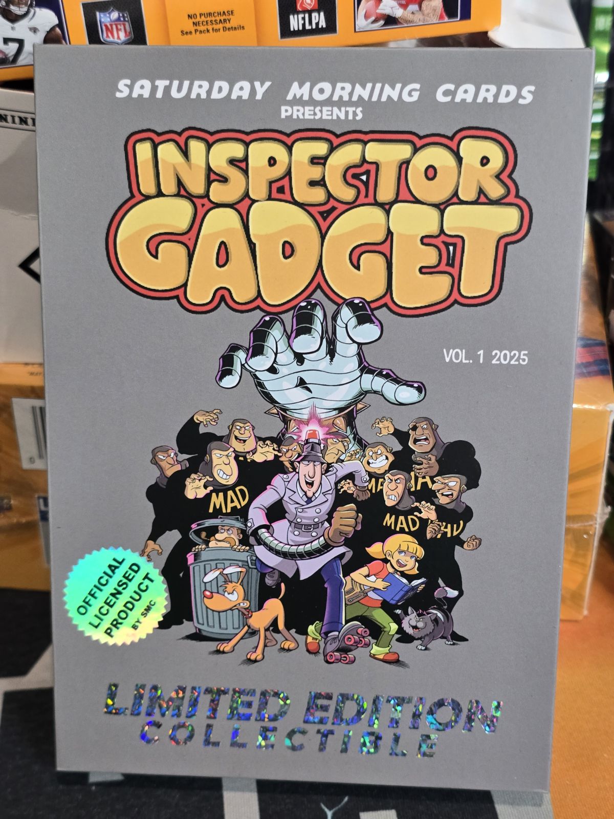 Inspector Gadget Hobby Box Saturday Morning Cards