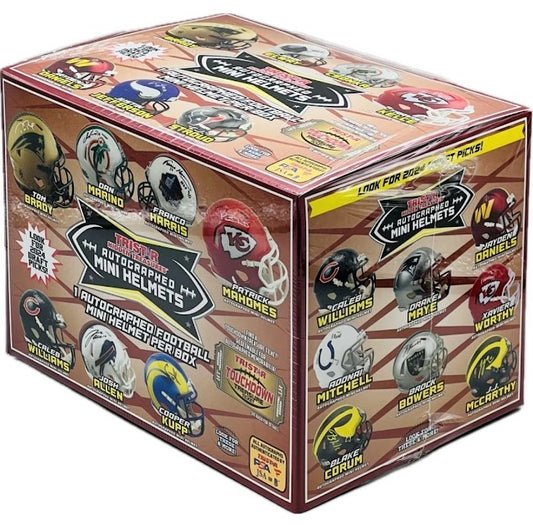 KICKOFF BREAK! Tristar FOOTBALL Mini Helmet  | PICK 1 TEAM GET 1 RANDOM TEAM FOR FREE | (Breaks MON 8/4 by 9:30 PM EST. or when FULL)