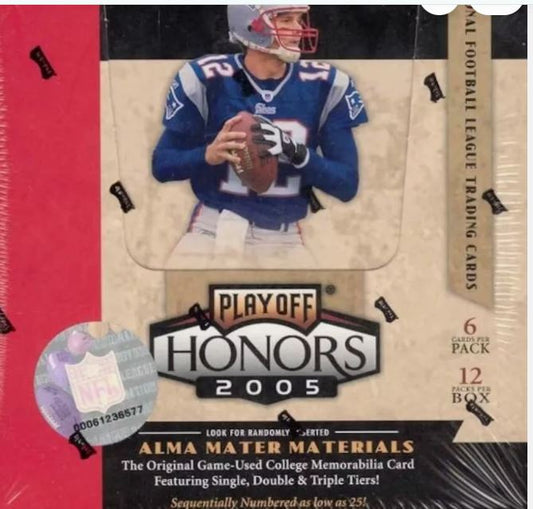 2005 Honors Football Hobby Box IMPOSSIBLE TO FIND
