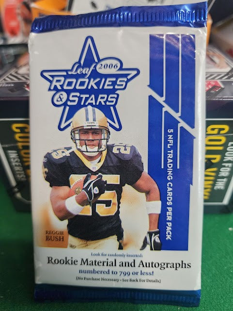 2006 Leaf Rookies & Stars Football Pack