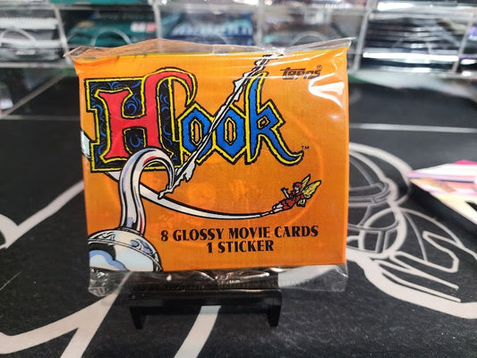 1991 Tristar Pictures Hook The Movie Topps Retail Pack Robin Williams!