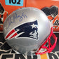 Chris Hogan Autographed Patriots Full Size Helmet Steiner COA