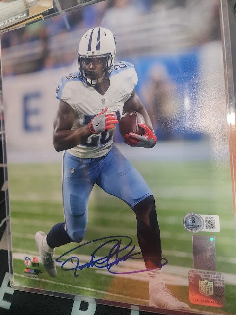 Derrick Henry Autographed Titans 8x10 Photo Beckett COA