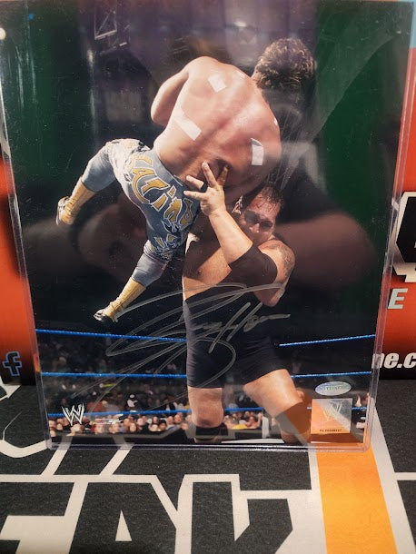 WWE Auto 8x10 BIG SHOW Paul Wright Steiner COA Wrestling