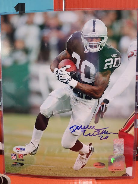 Darren McFadden Autographed 8x10 Photo Raiders Cowboys PSA COA