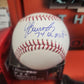 Jeff Burroughs Auto Baseball Schwartz COA Inscription Rangers Braves